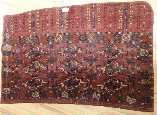Tekke Bokhara saddle cloth